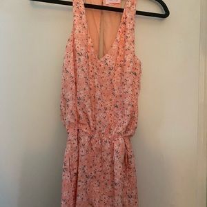 Pink Lily Size Small Romper NWOT